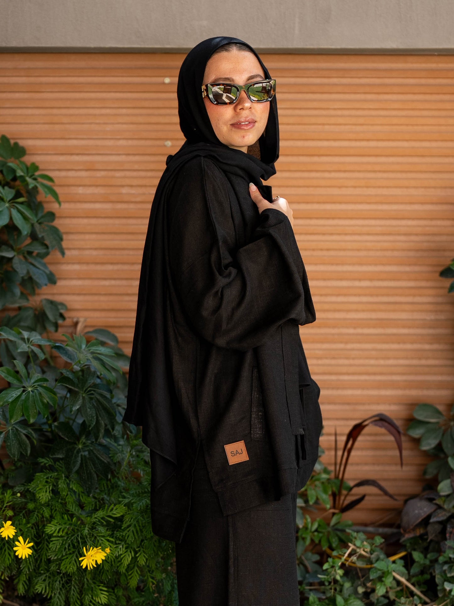 Black Elite Linen Set