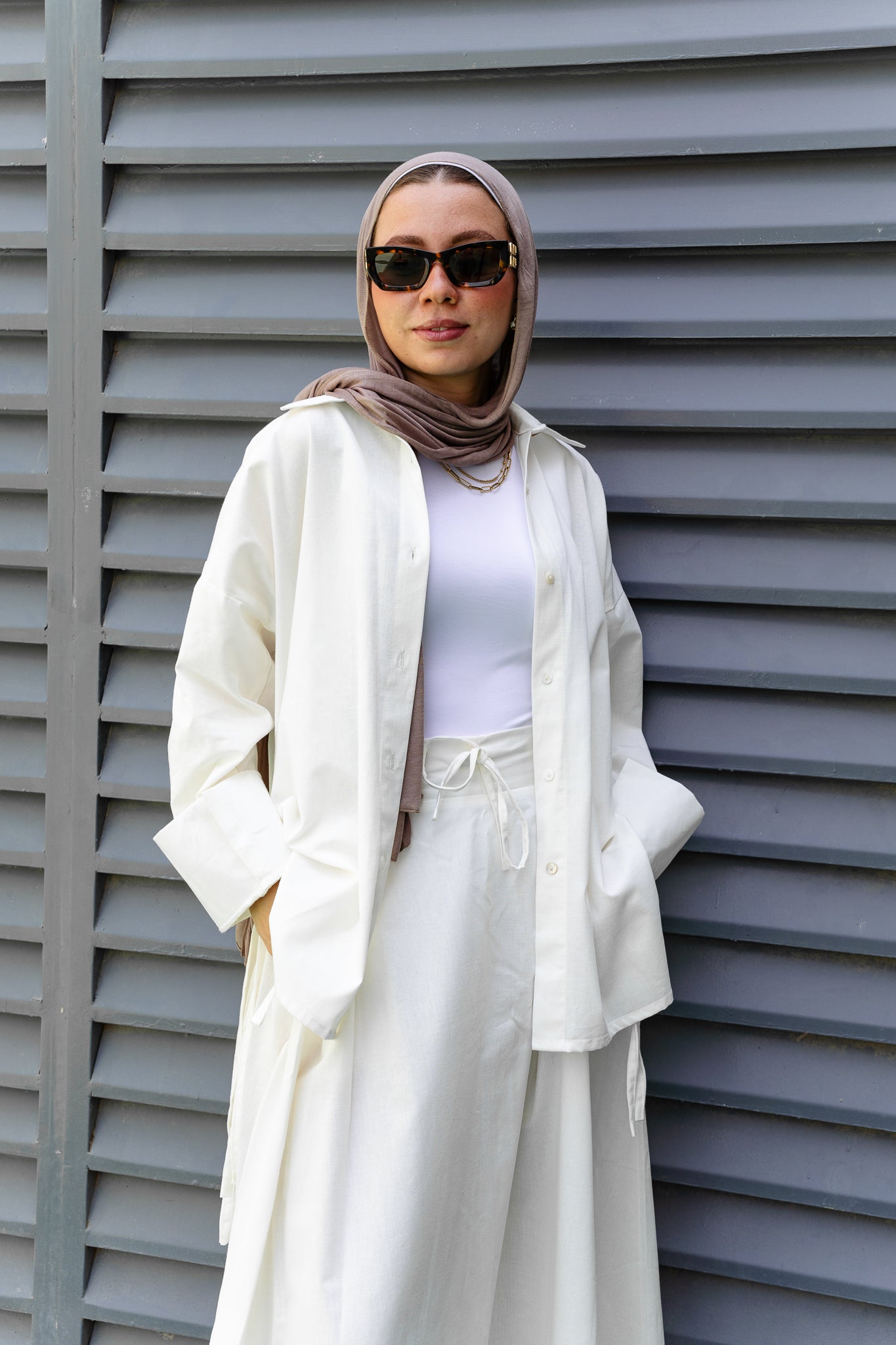 Linen skirt
