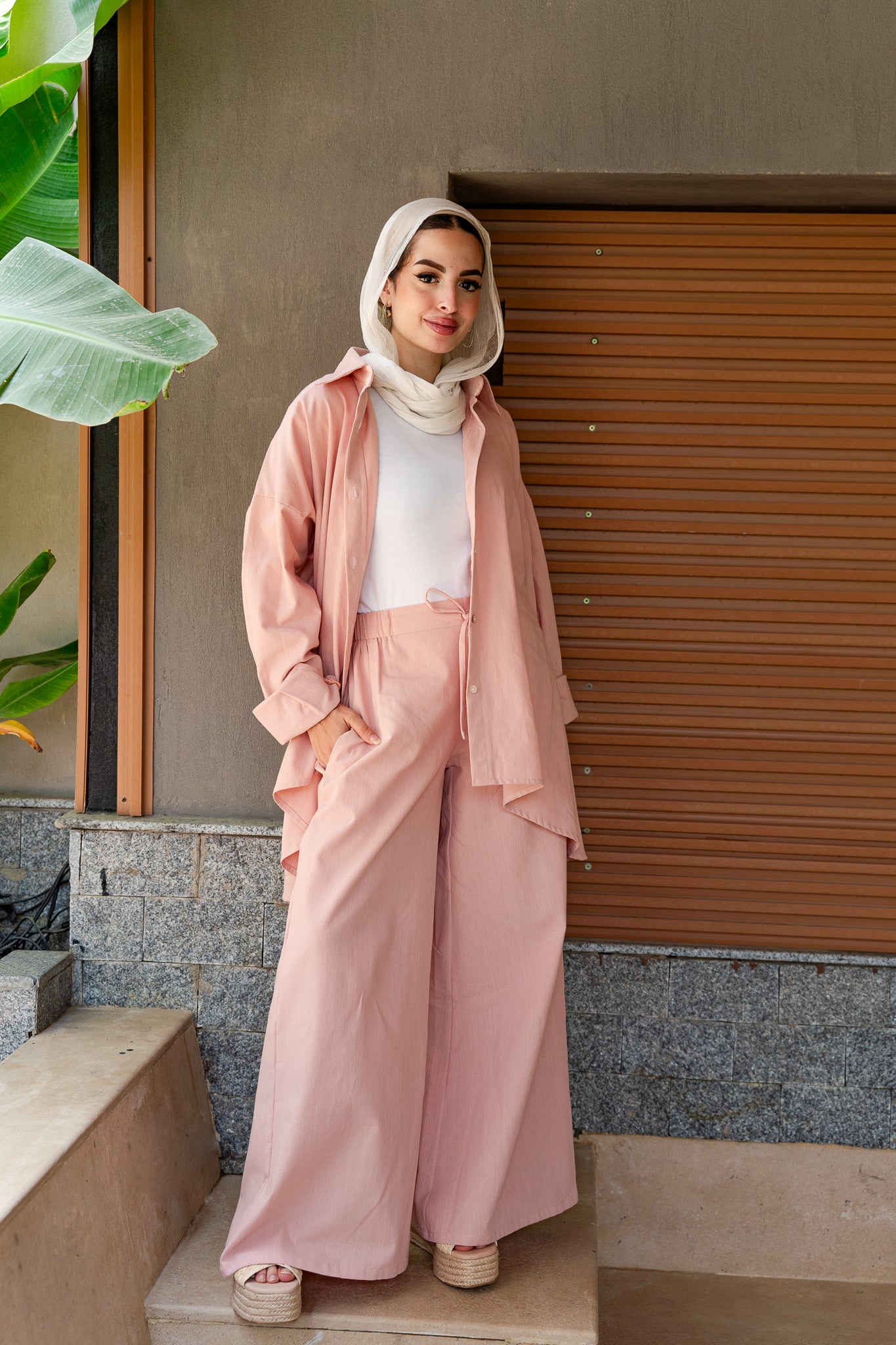 Lune Pant & Chemise Set