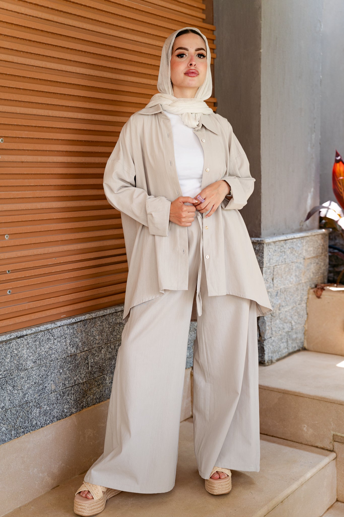 Lune Pant & Chemise Set