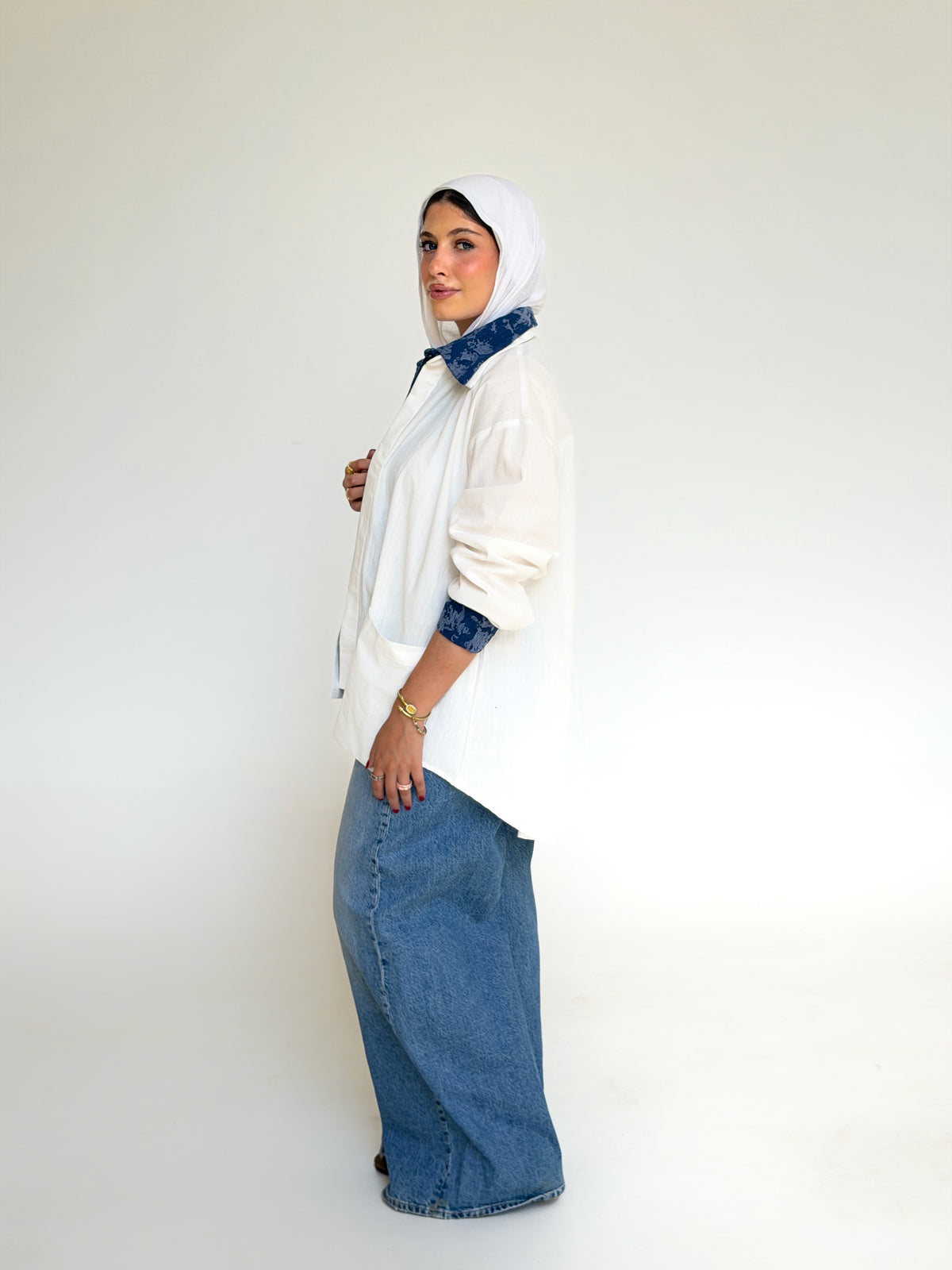 Denim Fusion Shirt
