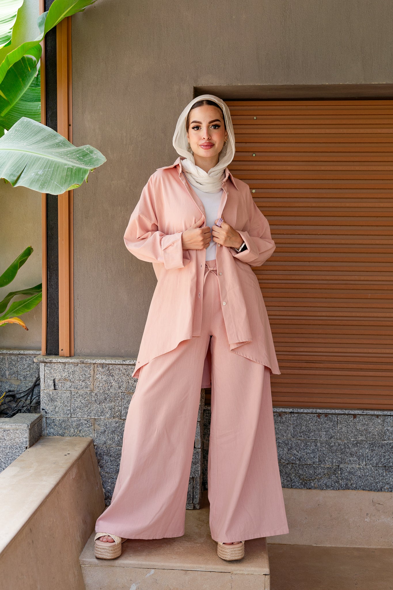 Lune Pant & Chemise Set