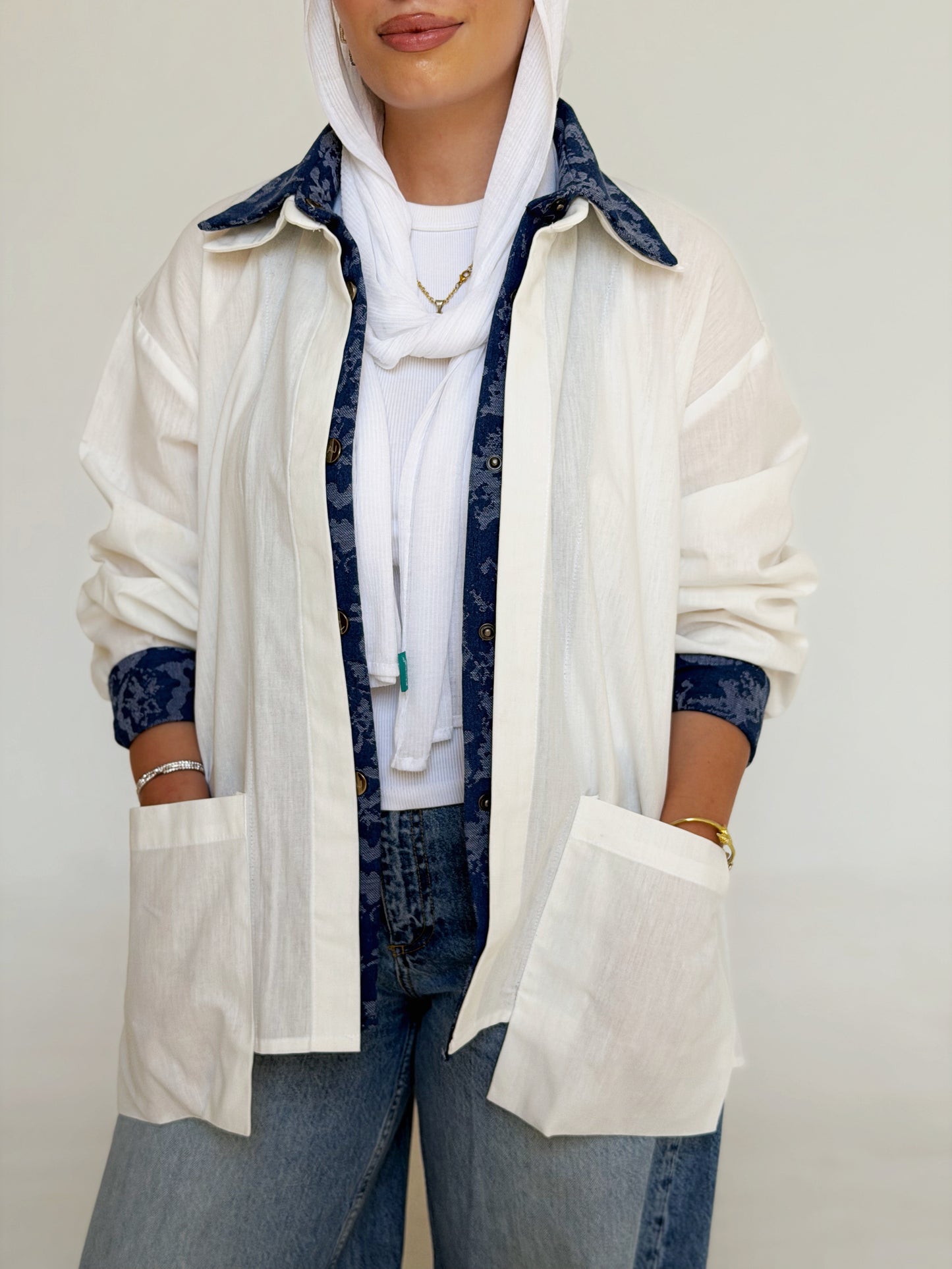 Denim Fusion Shirt