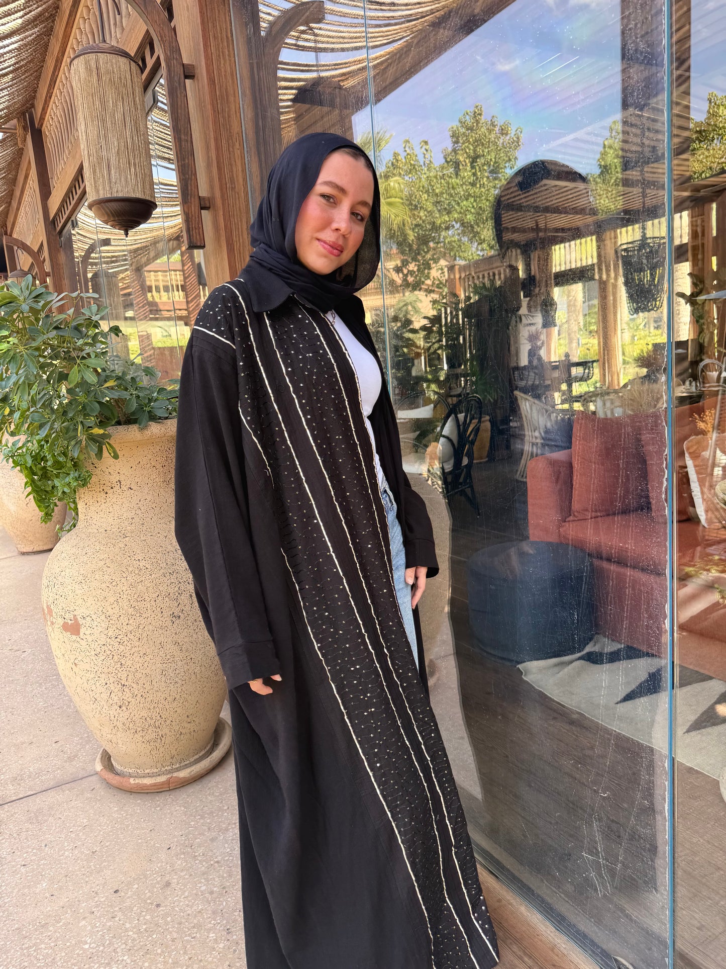 Saj Noir kaftan 🖤