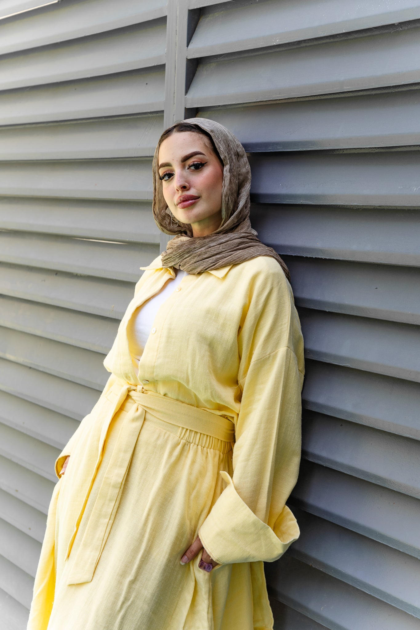 Linen skirt
