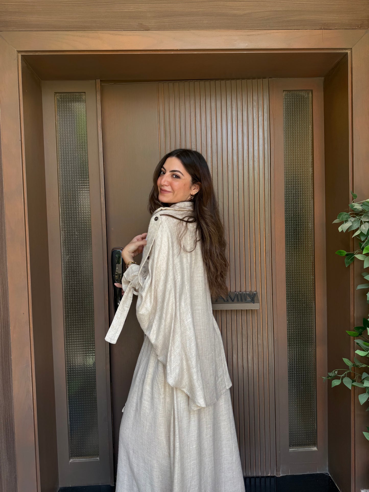 Aura beige jacket