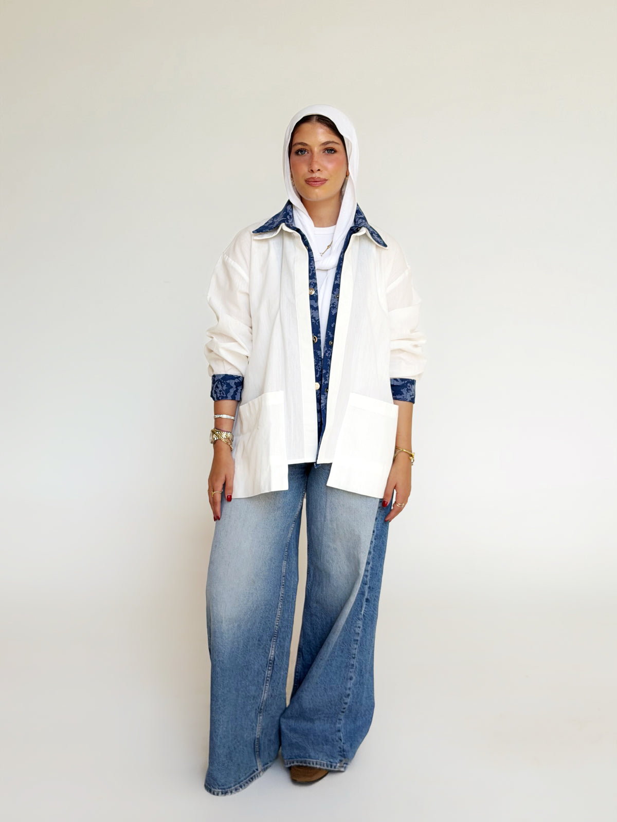 Denim Fusion Shirt