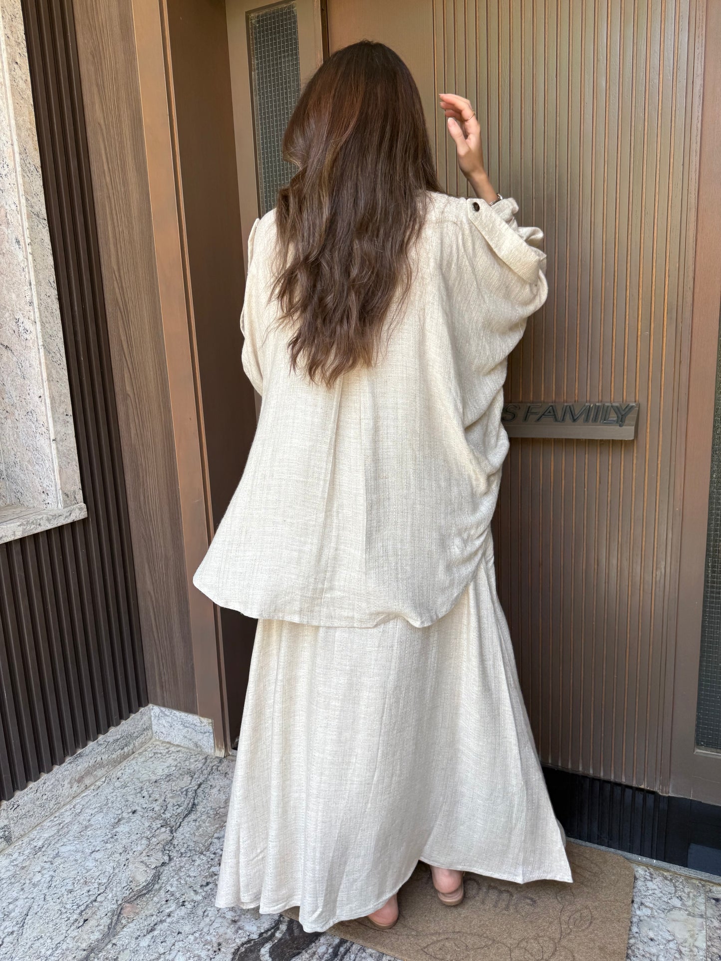 Aura beige jacket