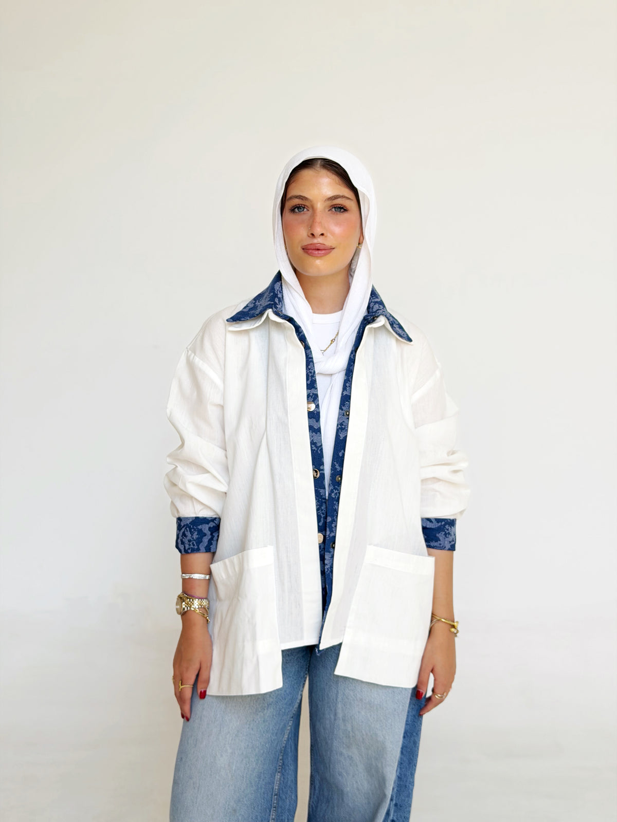 Denim Fusion Shirt