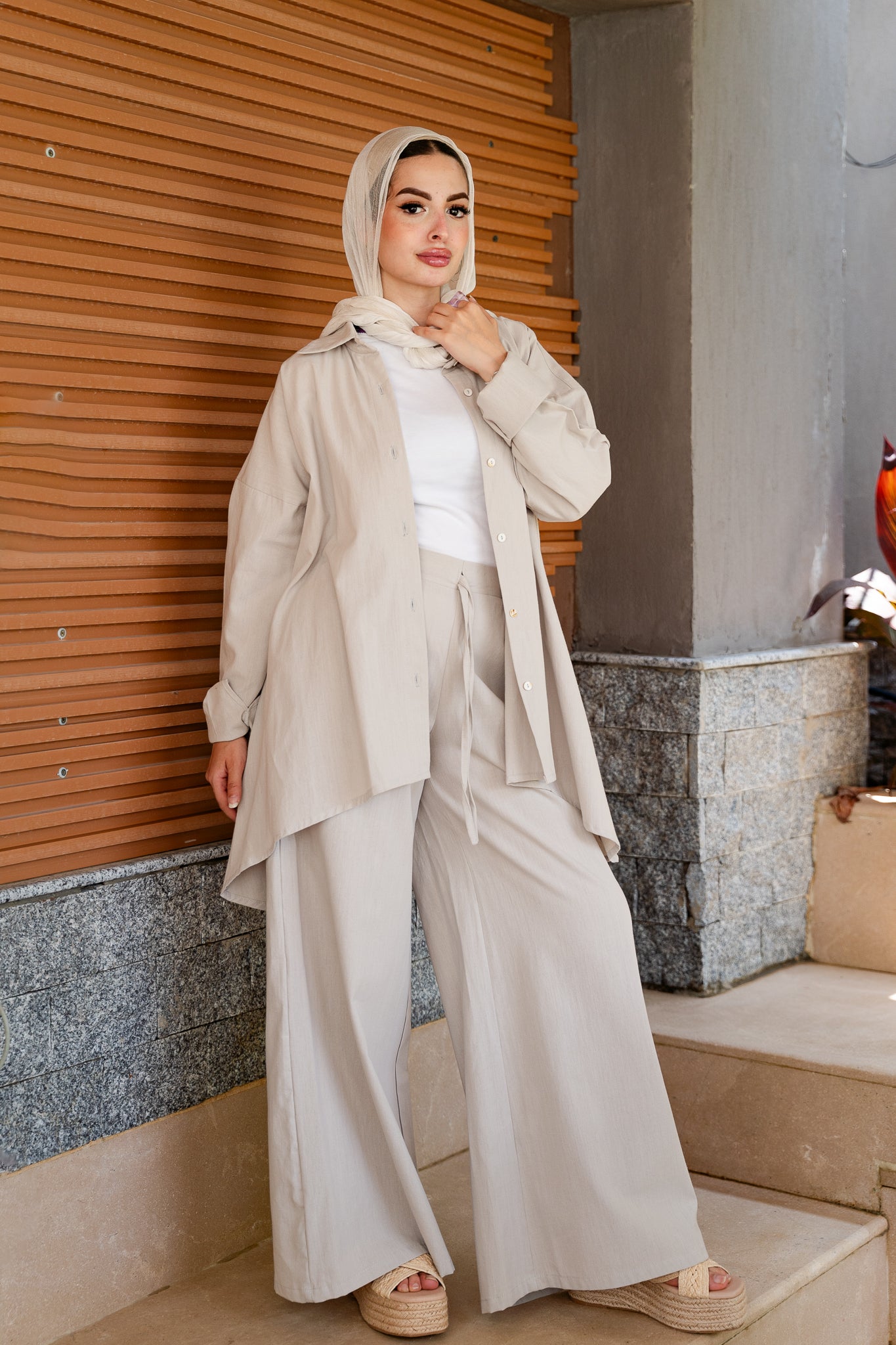Lune Pant & Chemise Set