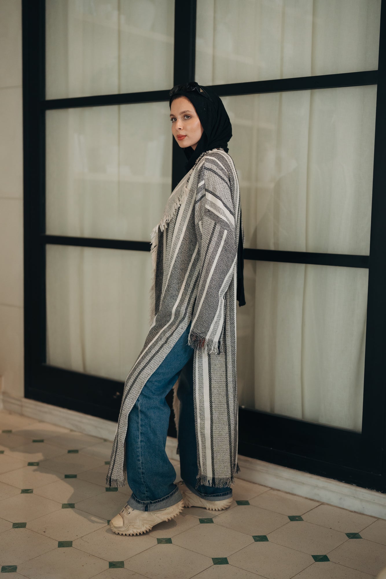 MONOCHROME FLOW CARDIGAN
