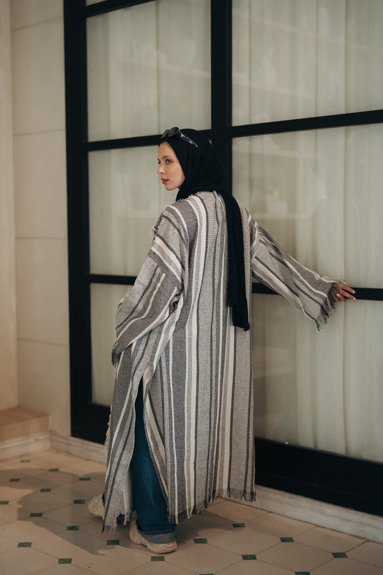 MONOCHROME FLOW CARDIGAN