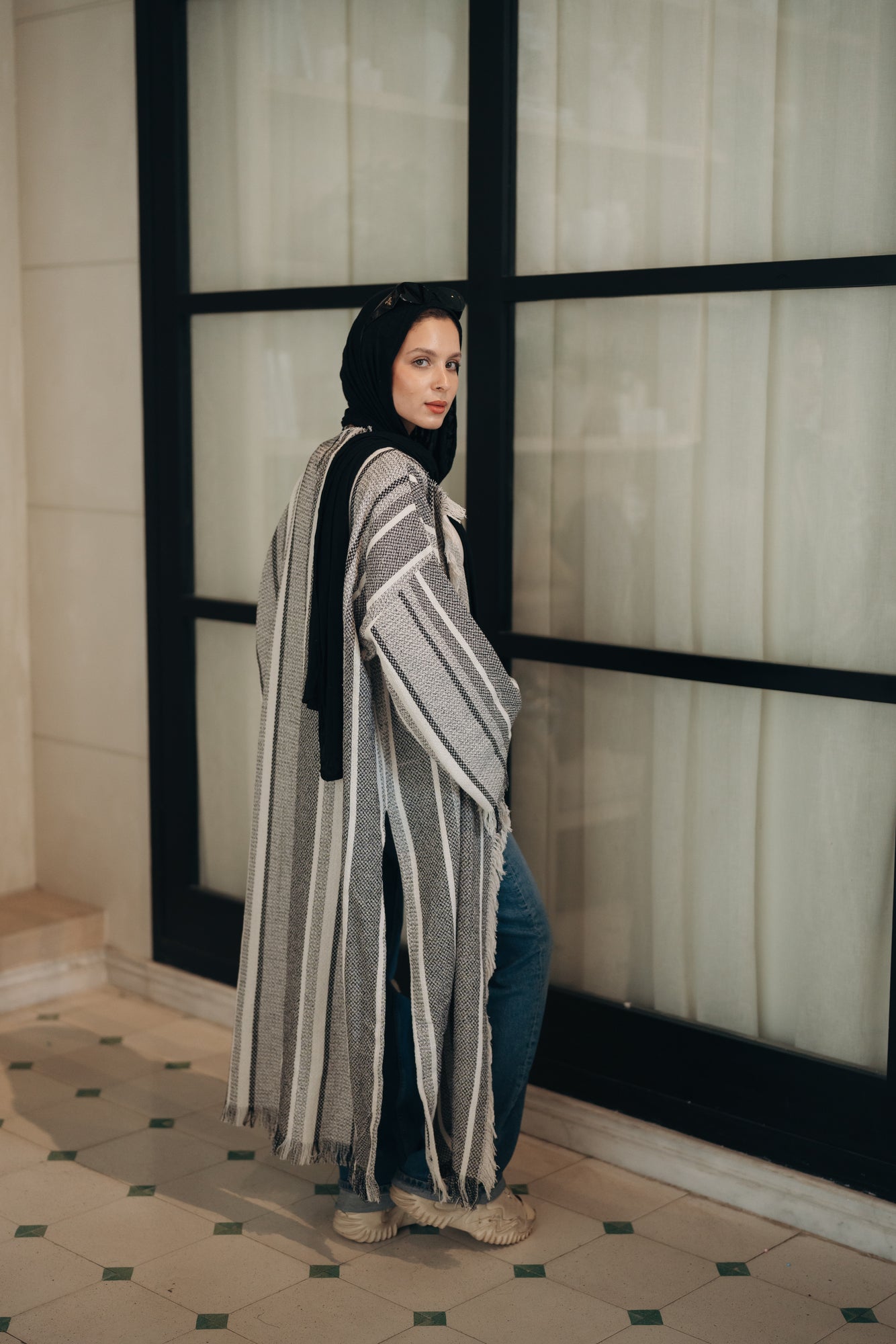 MONOCHROME FLOW CARDIGAN